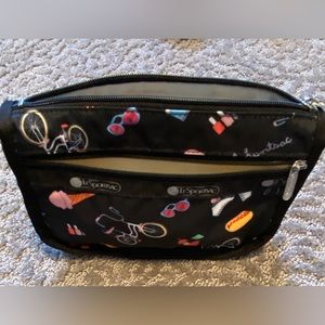 LeSportsac 2 zip case NWOT